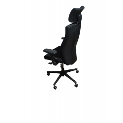 Καρέκλα Γραφείου EFG Splice χρώματος Μαύρη 50X55X134