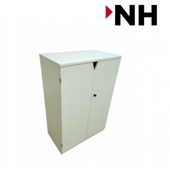 Nτουλάπι SA-Möbler με δυο ανοιγόμενες πόρτες χρώματος Λευκό 80Χ43Χ120