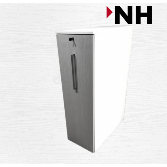 Bαγονέτο Kinnarps 3XA4 χρώματος Λευκό /  Tέφρα 40Χ80Χ125