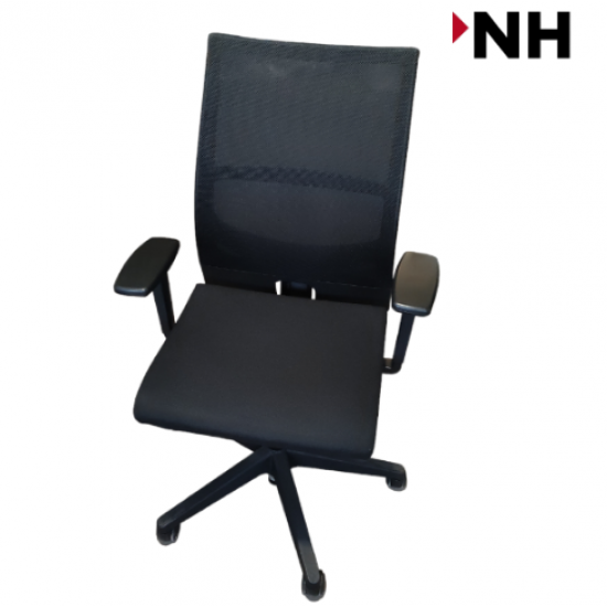 Καρέκλα Γραφείου Profim Light Up χρώματος Μαύρη