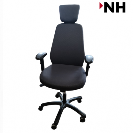 Καρέκλα Γραφείου Toplux Optimum Z χρώματος  Μαύρη