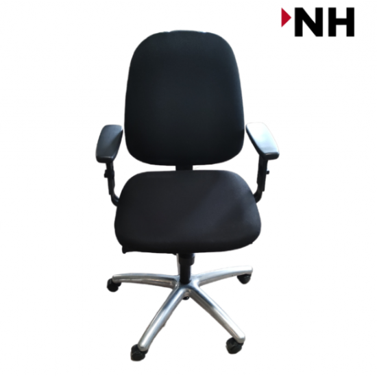 Καρέκλα Εργασίας Officeline Soft Lite χρώματος Μαύρη