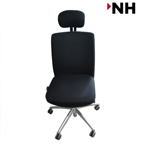 Καρέκλα Εργασίας Brizley Relax χρώματος Μαύρη