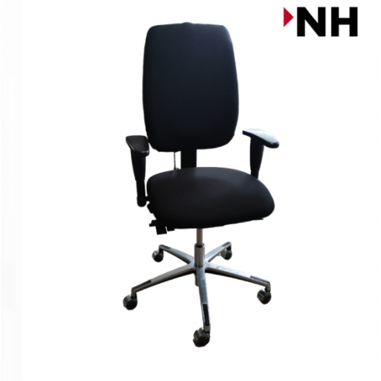 Καρέκλα Εργασίας Brizley Relax χρώματος Μαύρη