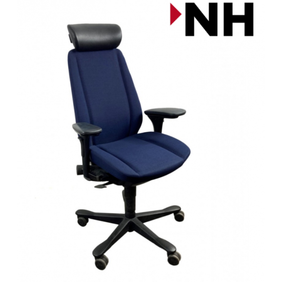 Καρέκλα εργασίας Kinnarps 9000 χρώματος  Σκούρο μπλε