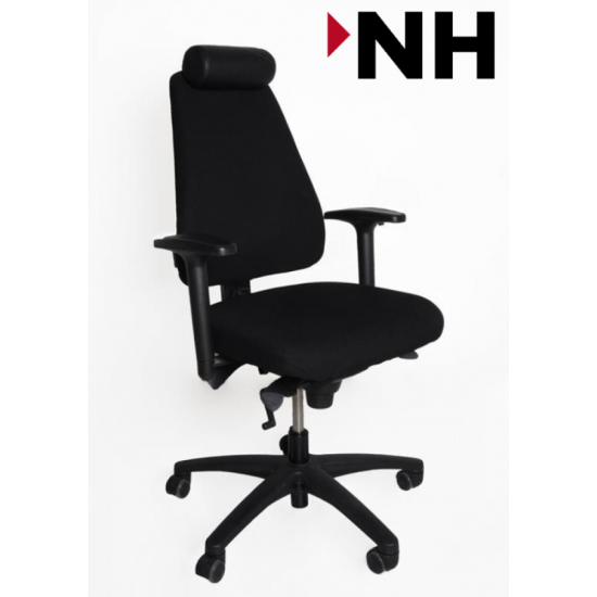 Καρέκλα Γραφείου Lanab Design LD6340 χρώματος Μαύρη 