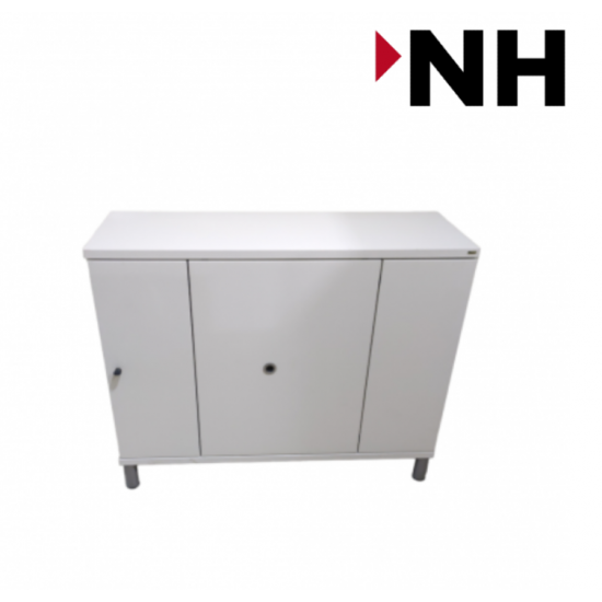 Ντουλάπι Αποθήκευσης Kinnarps 3XA4 με Ανοιγόμενες Πόρτες χρώματος Λευκό