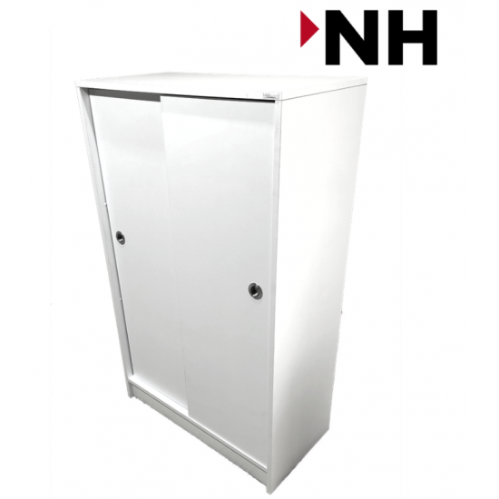 Ντουλάπι Αποθήκευσης Lanab Design 3XA4 με δυο Συρόμενες Πόρτες  χρώματος Λευκό