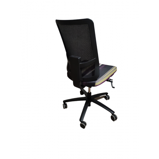 Καρέκλα Εργασία Martela James χρώματος Μαύρη