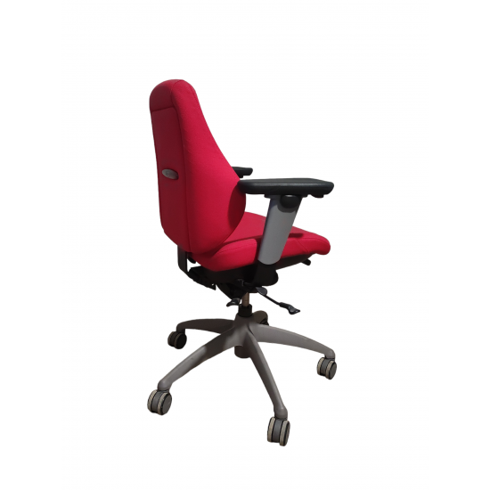 Καρέκλα Εργασίας ISKU STEP χρώματος Κόκκινη