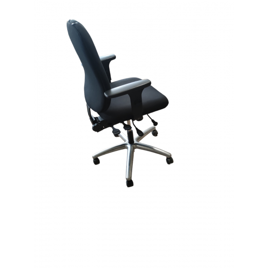 Καρέκλα Εργασίας Officeline Soft Lite χρώματος Μαύρη