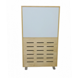 Χώρισμα γραφείου Kinnarps  χρώματος  Σημύδα / Λευκό