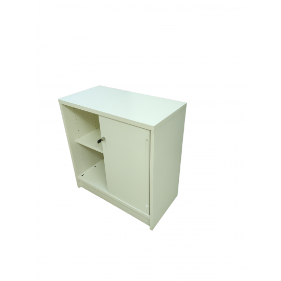 Ντουλάπι Aποθήκευσης Horreds 2XA4 χ με συρόμενες πόρτες που κλειδωνουν  χρώματος Λευκό