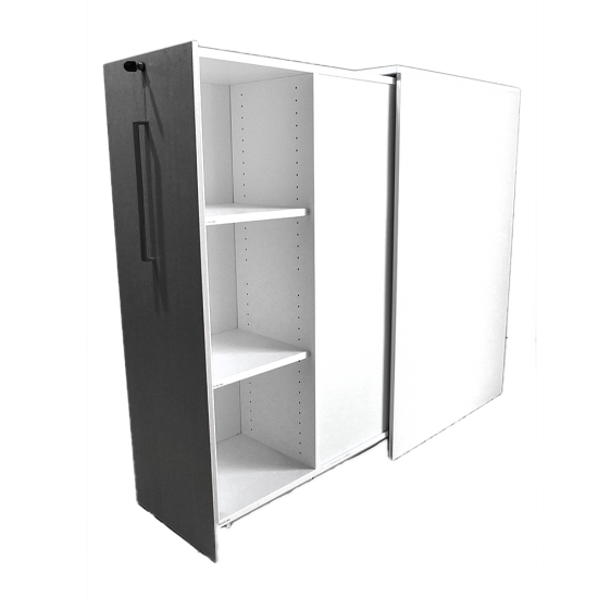 Bαγονέτο Kinnarps 3XA4 χρώματος Λευκό /  Tέφρα 40Χ80Χ125