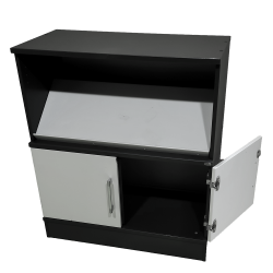 Ντουλάπι Kinnarps χρώματος Λευκό / Μαύρη 