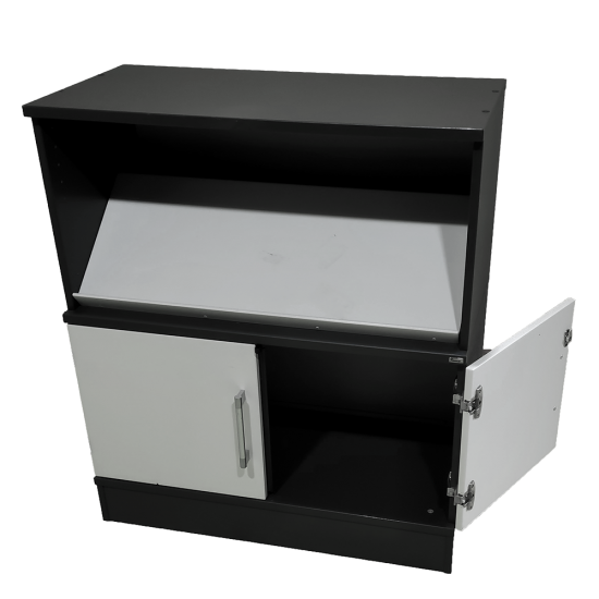 Ντουλάπι Kinnarps χρώματος Λευκό / Μαύρη 