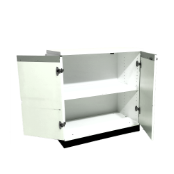 Ντουλάπι Kinnarps 2XA4 με Ανοιγόμενες Πόρτες χρώματος Λευκό.