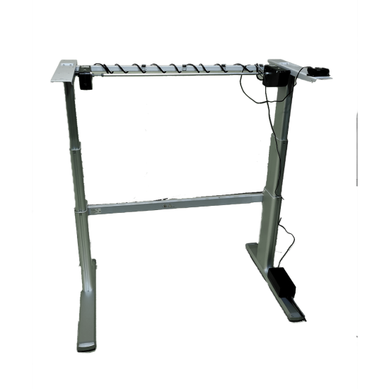 Ηλεκτρικό γραφείο Actiforce Aσημί 