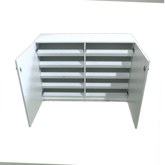 Ντουλάπι Αποθήκευσης Kinnarps 5XA4 με δυο ανοιγόμενες πόρτες χρώματος Λευκό